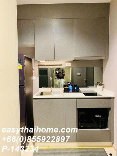 รูป P-143234 — ลดราคาด่วน ให้เช่าคอนโด ชั้น 14 IDEO New Rama 9 ห้องสตูดิโอ วิวเมือง ใกล้ Airport Link รามคำแหง 085-592-2897 Line: @easythaihome - รูปที่ 25/26