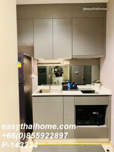 รูป P-143234 — ลดราคาด่วน ให้เช่าคอนโด ชั้น 14 IDEO New Rama 9 ห้องสตูดิโอ วิวเมือง ใกล้ Airport Link รามคำแหง 085-592-2897 Line: @easythaihome - รูปที่ 25/26