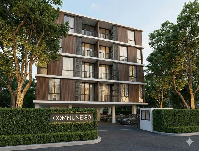 รูป ✅ ห้องเลี้ยงสัตว์ได้ Commune 80 ลาดพร้าว 80 พื้นที่กว้าง 70 ตร.ม. - รูปที่ 6/9