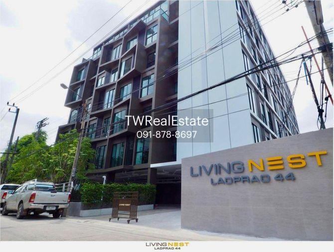 รูป ขาย Living Nest Ladprao 44 ห้องมุม พร้อมผู้เช่า ผลตอบแทนทันที ทำเลลาดพร้าว–รัชดา - รูปที่ 17/17
