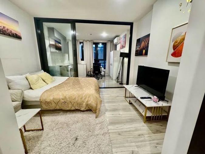 picture 🎈#OL2408_243 🎈💥Urgent💥 Available March 21, 2026. Click quickly before it's gone‼️ For Rent 22k.🔥 XT Huai Khwang Condo - 1/22