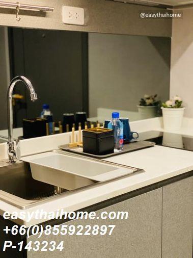 รูป P-143234 — ลดราคาด่วน ให้เช่าคอนโด ชั้น 14 IDEO New Rama 9 ห้องสตูดิโอ วิวเมือง ใกล้ Airport Link รามคำแหง 085-592-2897 Line: @easythaihome - รูปที่ 21/26