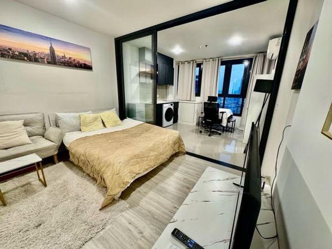 picture 🎈#OL2408_243 🎈💥Urgent💥 Available March 21, 2026. Click quickly before it's gone‼️ For Rent 22k.🔥 XT Huai Khwang Condo - 3/22