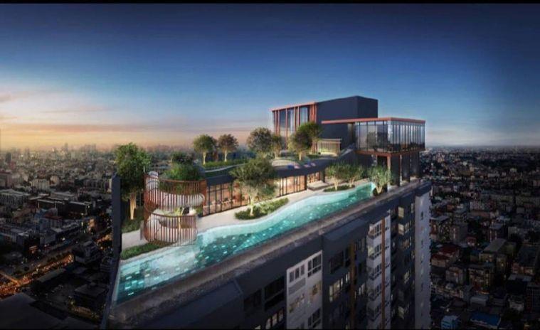 picture 🎈#OL2408_243 🎈💥Urgent💥 Available March 21, 2026. Click quickly before it's gone‼️ For Rent 22k.🔥 XT Huai Khwang Condo - 22/22