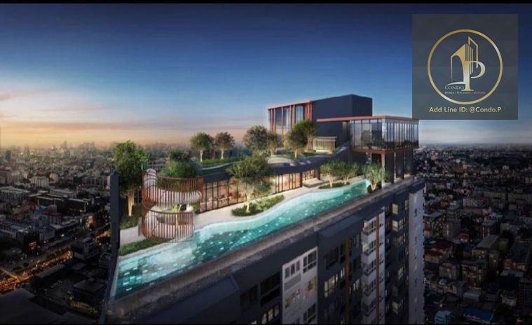 picture 🎈#OL2408_243 🎈💥Urgent💥 Available March 21, 2026. Click quickly before it's gone‼️ For Rent 22k.🔥 XT Huai Khwang Condo - 22/22