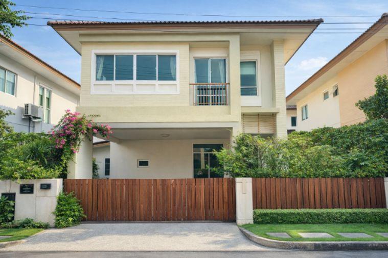 รูป บ้านแฝดอารมณ์บ้านเดี่ยว พร้อมพัฒน์ พรีว่า พื้นที่เยอะ 144 ตรม. เส้นเมนโครงการ ตอบโจทย์ครอบครัวเริ่มต้น - รูปที่ 1/28