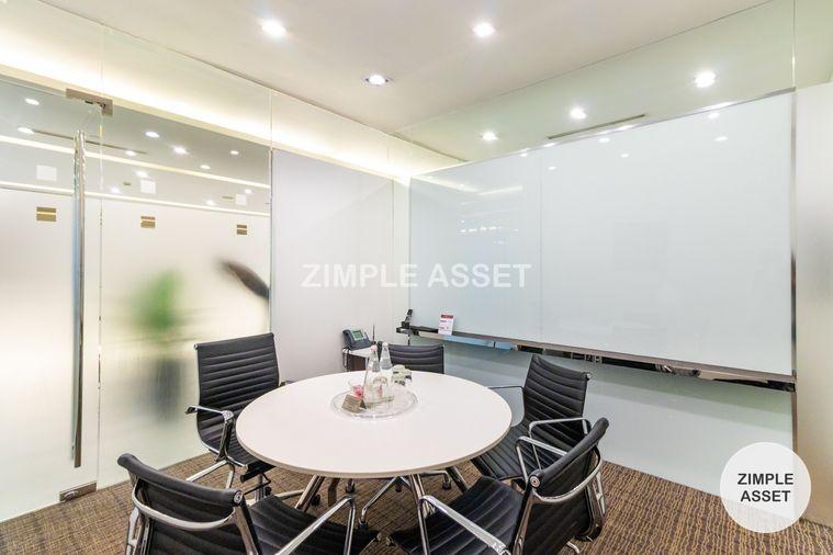 picture Premium fully serviced office spaces for rent at Athenee Tower, 23rd floor, Wireless Road. Flexible short-term rental options. - 24/32