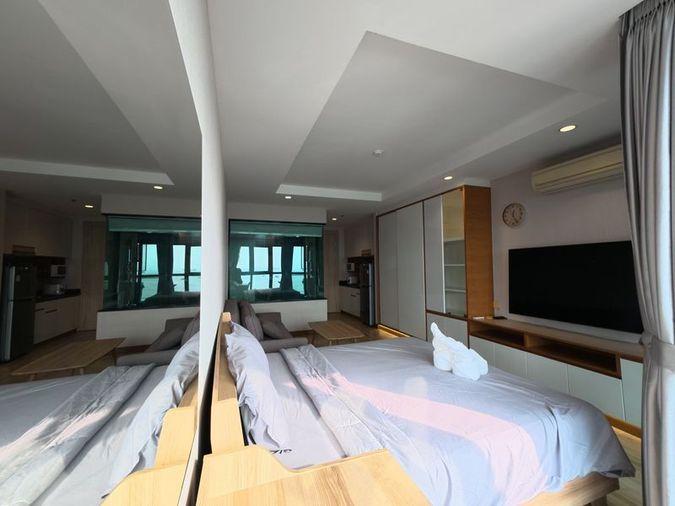 picture For rent: Ladda Plus Condo Sriracha. Great value, beautiful room, high floor, sea view. - 3/13