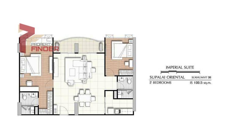 รูป DT-7191 Supalai Oriental Sukhumvit 39 ทำเลดี ใกล้ BTS พร้อมพงษ์ - รูปที่ 10/10