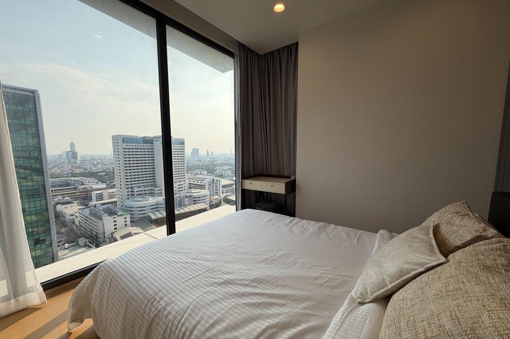 รูป 🔥 สำหรับเช่า !! คอนโดระดับ Super Luxury, ห้องหายาก, ชั้นสูง 33+, วิวเมือง !! Code C20260200017..Anil Sathorn 12, 2 นอน, 2 น้ำ, แต่งครบ, พร้อมเข้าอยู่ - รูปที่ 6/8