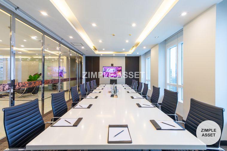 picture Premium fully serviced office spaces for rent at Athenee Tower, 23rd floor, Wireless Road. Flexible short-term rental options. - 17/32