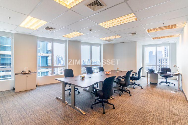 picture Premium fully serviced office spaces for rent at Athenee Tower, 23rd floor, Wireless Road. Flexible short-term rental options. - 1/32