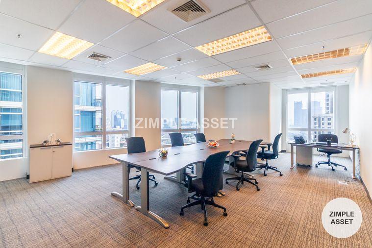 picture Premium fully serviced office spaces for rent at Athenee Tower, 23rd floor, Wireless Road. Flexible short-term rental options. - 1/32