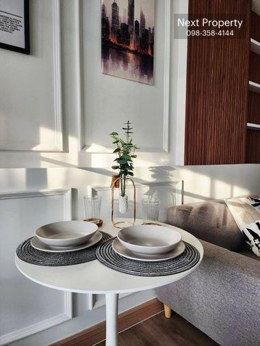 รูป ขาย D Condo รามอินทรา ห้องสวย พร้อมเฟอร์นิเจอร์ใหม่หมด - รูปที่ 9/10