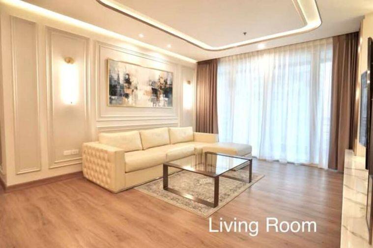 รูป 🔥 สำหรับเช่า !! ห้องนั่งเล่นกว้าง, ชั้นสูง 14++ !!🔥 Code C20260200033......The Royal Saladaeng, 2 ห้องนอน, 2 ห้องน้ำ, แต่งครบ, พร้อมเข้าอยู่ 📣📣 - รูปที่ 3/10