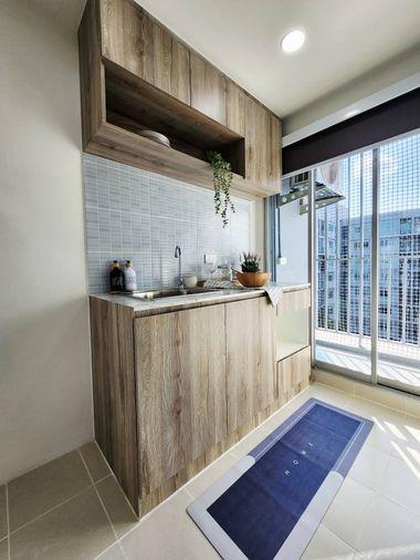 รูป ขาย D Condo รามอินทรา ห้องสวย พร้อมเฟอร์นิเจอร์ใหม่หมด - รูปที่ 8/10