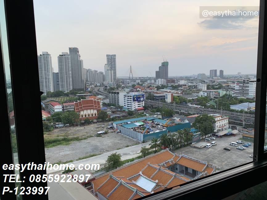 รูป P-123997 วิวแม่น้ำเจ้าพระยา! ลุมพินี เพลส นราธิวาส-เจ้าพระย ห้องสตูดิโอ ราคาดี ใกล้ MRT ลุมพินี! | Line Id @easythaihome | 085-592-2897 - รูปที่ 2/9