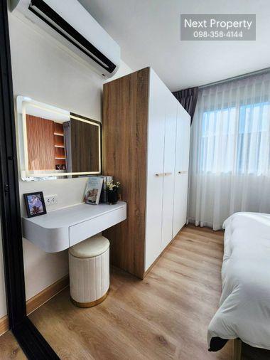รูป ขาย D Condo รามอินทรา ห้องสวย พร้อมเฟอร์นิเจอร์ใหม่หมด - รูปที่ 3/10