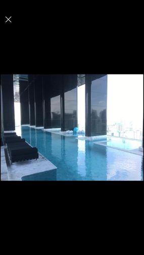 รูป คอนโด ให้เช่า :   Ashton Asoke( แอชตัน อโศก)(( BTS Asoke อโศก )) MK-02  line @livingbkk - รูปที่ 8/9