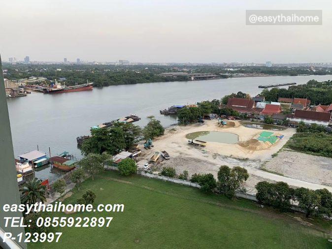 picture P-123997 Chao Phraya River View! Lumpini Place Narathiwas Studio, Great Price, Near MRT Lumpini! | Line Id @easythaihome | +66(0)85-592-2897 - 9/9