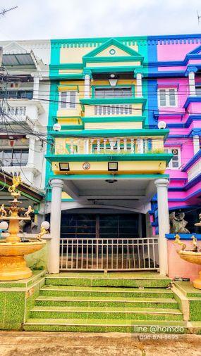 รูป 📍 ให้เช่า! บ้าน 3 ชั้น 4 ห้องนอน 5 ห้องน้ำ @ ใกล้ถนนตรงข้ามสวนกลวง ร.9 - รูปที่ 1/9