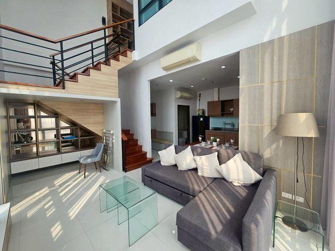 picture Luxury condo for sale, The Sky Sriracha. Beautiful penthouse duplex unit, move in Ready - 2/14