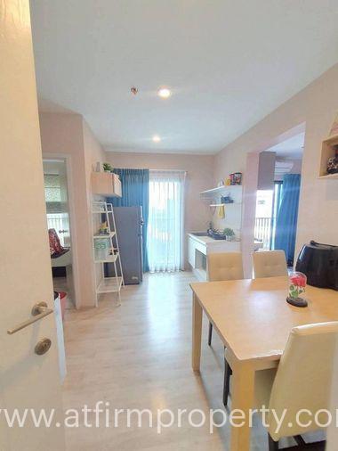 รูป 💥💥ให้เช่า พลัม คอนโด เซ็นทรัล สเตชั่น เฟส 1 ขนาด 45 ตร.ม.(2Bed)ชั้น 8 ห้องมุม พร้อมอยู่!! สนใจ LINE: @atfirm💥💥 - รูปที่ 1/9
