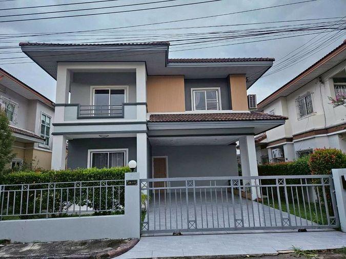 รูป ขายบ้านเดี่ยวมือสอง โครงการ บ้านศรีนครินทร์ ศรีราชา ชลบุรี  - รูปที่ 1/16