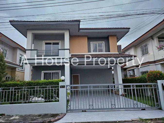 รูป ขายบ้านเดี่ยวมือสอง โครงการ บ้านศรีนครินทร์ ศรีราชา ชลบุรี - รูปที่ 1/16