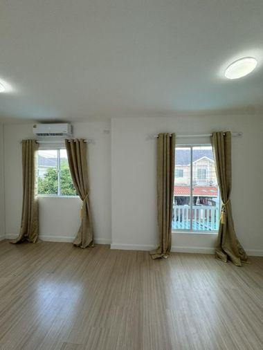 picture Townhouse, Pruksa Ville 53 Phase 2  3 bedrooms, 2 bathrooms Kitchen and carport roof extensions completed - 10/17