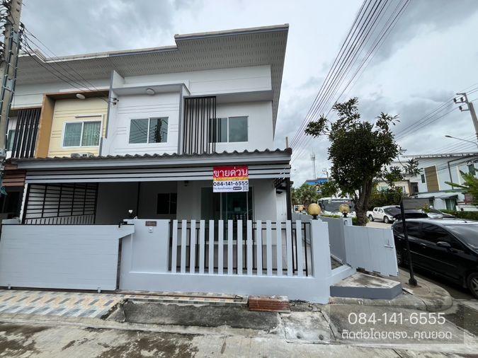 รูป ทาวน์เฮ้าส์ 2 ชั้น โครงการ เดอะโมดิช บางบัวทอง (หลังมุม) (Renovate) ถนนลำโพ-วัดศรีเขตขันวนาราม ตำบลลำโพ บางบัวทอง นนทบุรี (ราคาถูก! 2,090,000 บาท ) - รูปที่ 1/36