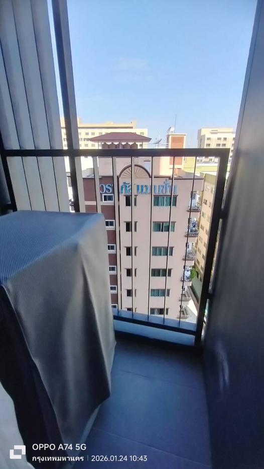 picture Urgent Rental 🔥 THE ORIGIN LADPRAO - BANGKAPI | Beautiful • Airy Room | Studio with Separate Kitchen | Only 450 m to Bang Kapi Station - 8/15