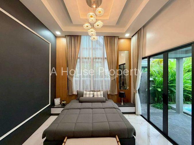 รูป บ้านพลูวิลล่าพัทยา หลังริม สร้างใหม่ พร้อมเข้าอยู่ ใกล้อ่างเก็บน้ำมาบประชัน - รูปที่ 14/20
