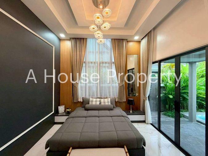 รูป บ้านพลูวิลล่าพัทยา หลังริม สร้างใหม่ พร้อมเข้าอยู่ ใกล้อ่างเก็บน้ำมาบประชัน - รูปที่ 14/20