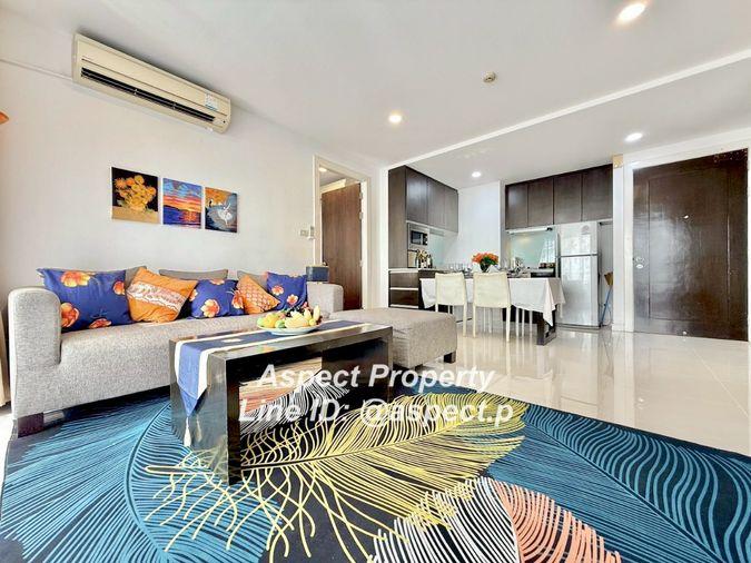 picture Golden Coast Condo, Sriracha for rent: 2 bedrooms, 2 bathrooms, 18,000 baht. - 1/17