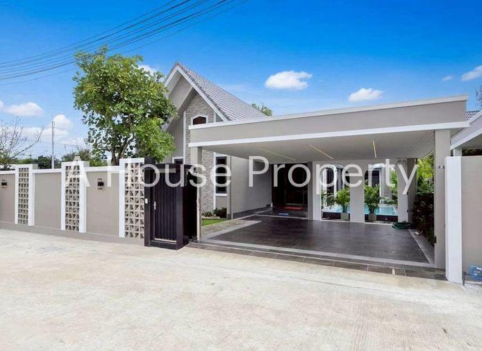 รูป บ้านพลูวิลล่าพัทยา หลังริม สร้างใหม่ พร้อมเข้าอยู่ ใกล้อ่างเก็บน้ำมาบประชัน - รูปที่ 1/20