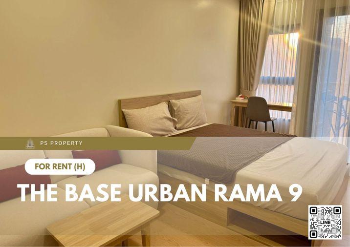 รูป ให้เช่า ✨ The Base Urban Rama 9 ✨ เฟอร์นิเจอร์ และ เครื่องใช้ไฟฟ้าครบ ใกล้ MRT พระราม 9 - รูปที่ 1/11