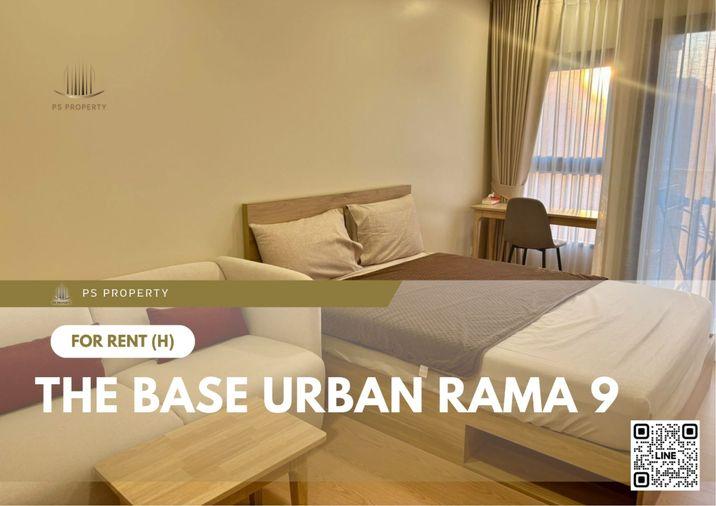 รูป ให้เช่า ✨ The Base Urban Rama 9 ✨ เฟอร์นิเจอร์ และ เครื่องใช้ไฟฟ้าครบ ใกล้ MRT พระราม 9 - รูปที่ 1/11