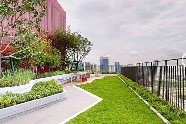 รูป ให้เช่า ✨ The Base Urban Rama 9 ✨ เฟอร์นิเจอร์ และ เครื่องใช้ไฟฟ้าครบ ใกล้ MRT พระราม 9 - รูปที่ 8/11