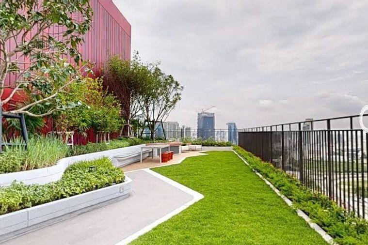 รูป ให้เช่า ✨ The Base Urban Rama 9 ✨ เฟอร์นิเจอร์ และ เครื่องใช้ไฟฟ้าครบ ใกล้ MRT พระราม 9 - รูปที่ 8/11