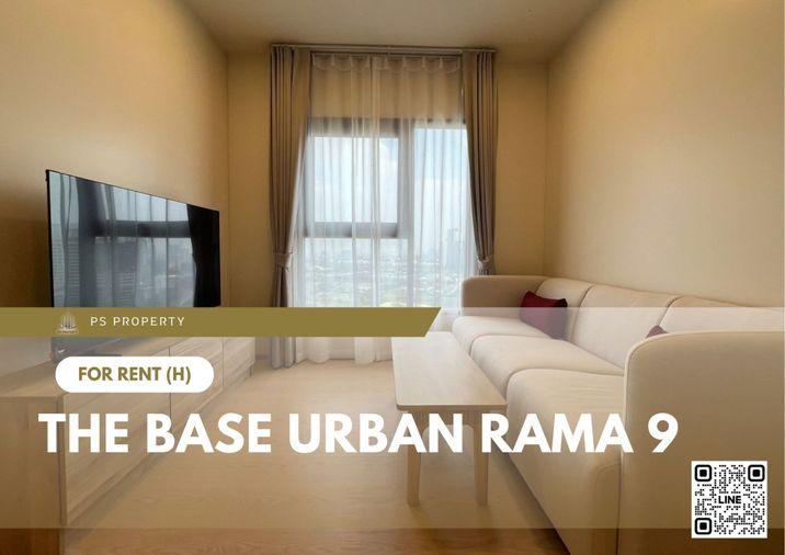 picture For Rent 🔥 The Base Urban Rama 9 🔥 Fully furnished with appliances. Near MRT. - 1/11