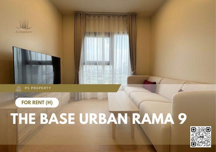 picture For Rent 🔥 The Base Urban Rama 9 🔥 Fully furnished with appliances. Near MRT. - 1/11