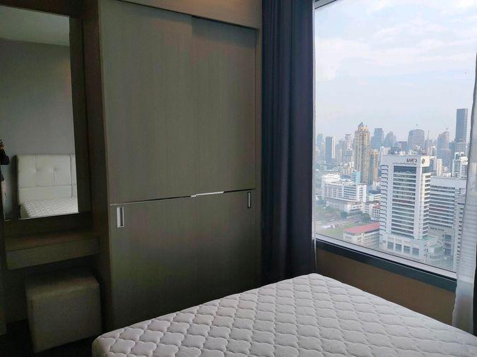 รูป ให้เช่าด่วน🔥 Q Asoke  | ห้องสวย วิวสูง | 1 ห้องนอน | คอนโด ติด MRT เพชรบุรี - รูปที่ 9/11