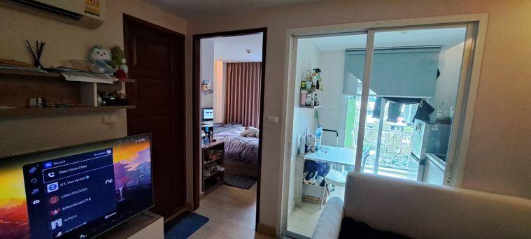รูป 🏢 ใกล้ MRT ห้วยขวาง ทำเลดีมากกกก! | ขายด่วน Emerald Residence Ratchada - รูปที่ 1/9