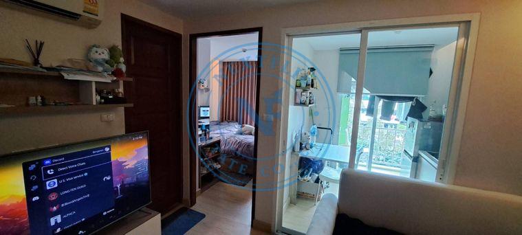รูป 🏢 ใกล้ MRT ห้วยขวาง ทำเลดีมากกกก! | ขายด่วน Emerald Residence Ratchada - รูปที่ 1/9