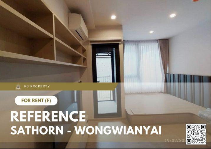 รูป ให้เช่า ✨ Reference Sathorn - Wongwianyai ✨ เฟอร์นิเจอร์ และ เครื่องใช้ไฟฟ้าครบ ใกล้ BTS วงเวียนใหญ่ - รูปที่ 1/9