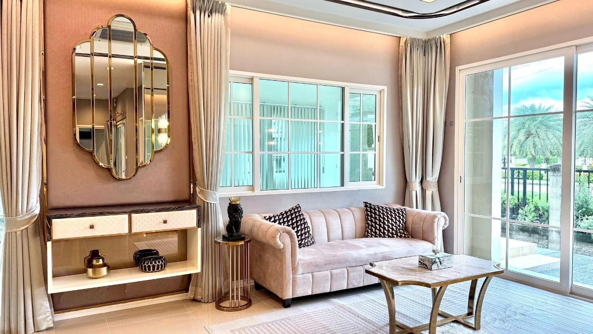 รูป 🔥 ขาย บ้านเดี่ยวหลังมุม (อดีตบ้านตัวอย่าง) หน้าสวน Grandio ลาดพร้าว – เกษตรนวมินทร์ | แต่งหรู บิ้วอินครบชุด | 15.9 ลบ. 🚗 - รูปที่ 10/15