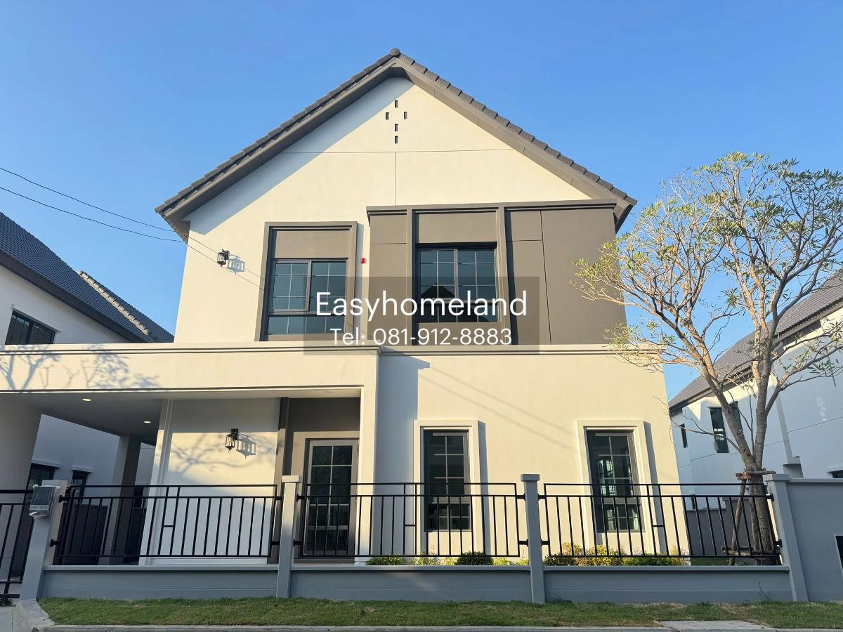 รูป 🌿 ขายบ้านเดี่ยว "ฮวงจุ้ยเศรษฐี" ทิศใต้รับทรัพย์ ติดที่กลับรถ ไพรเวทสุดๆ! Centro Bangna (เซนโทร บางนา) | สวนกว้างมาก | เพียง 11.2 ลบ. ✨ - รูปที่ 1/8