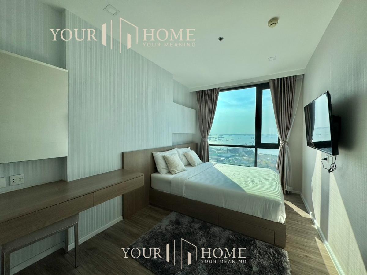 รูป Penthouse วิวทะเลสุดหรู KnightsBridge ศรีราชา – 3 ห้องนอน 3 ห้องน้ำ ห้องใหญ่ 122 ตร.ม. - รูปที่ 15/21