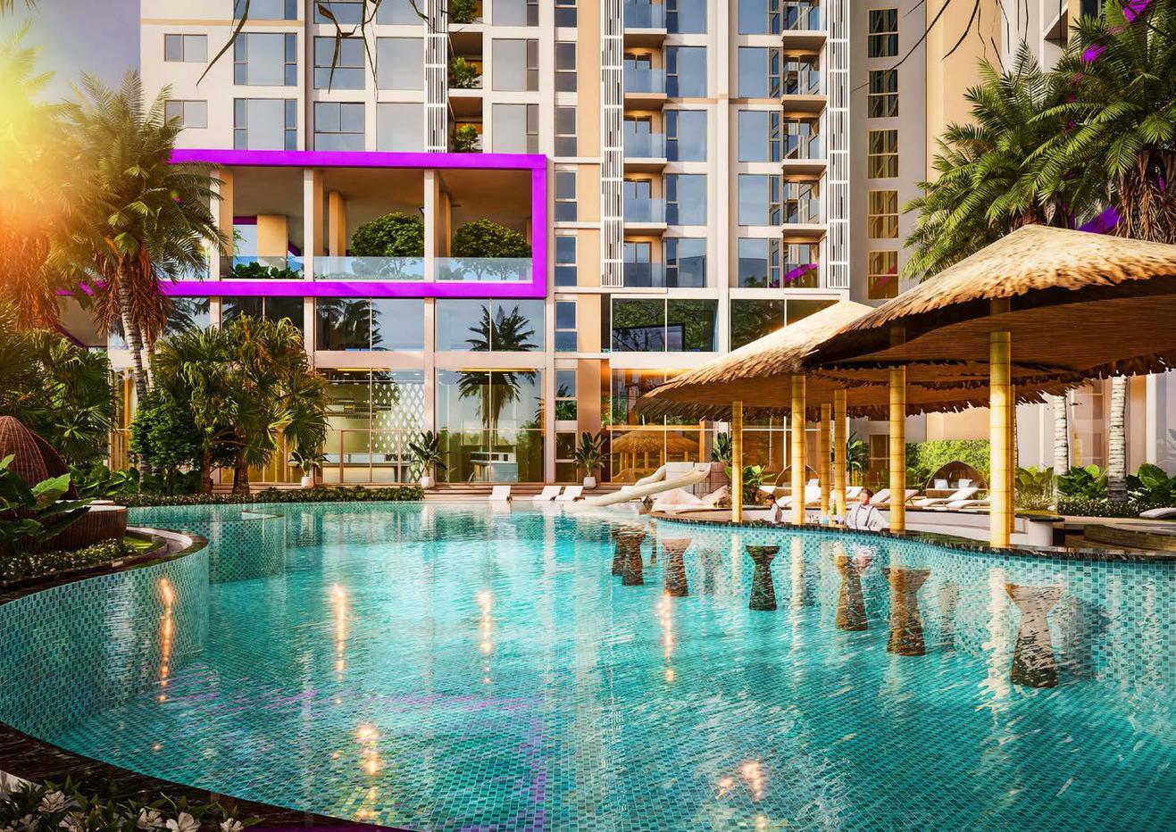 รูป The Riviera Santa Monica 2 Bedroom for Sale, Jomtien - รูปที่ 2/21